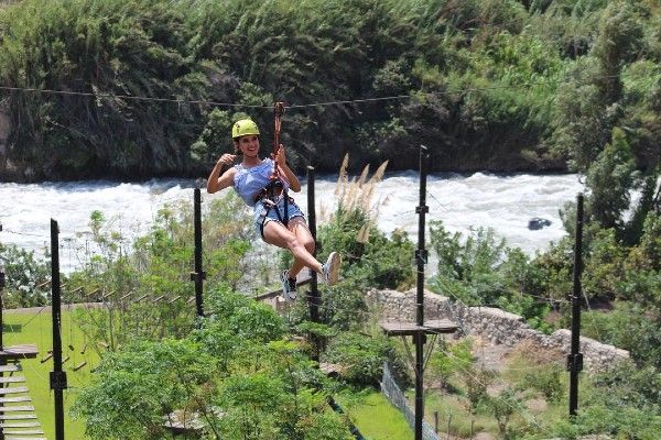 Qué actividades de aventura se pueden realizar en Lunahuaná 4 El campo de cuerdas lunahuana