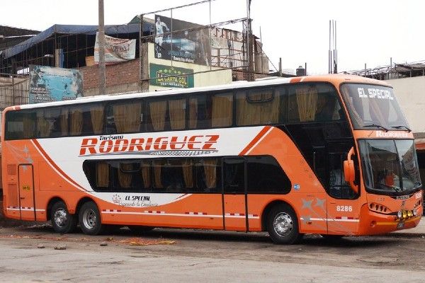 Bus de Lima a Huaraz 5 Tours Rodríguez lima huaraz