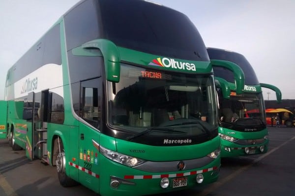 Bus oltursa de Lima a Puerto Maldonado